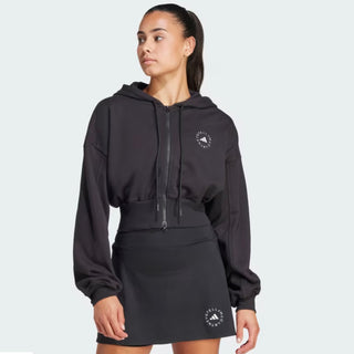 Adidas by Stella McCartney - Cropped Hoodie in Black