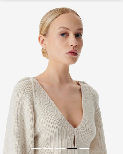Iro PARIS Adsila V-neck wool sweater