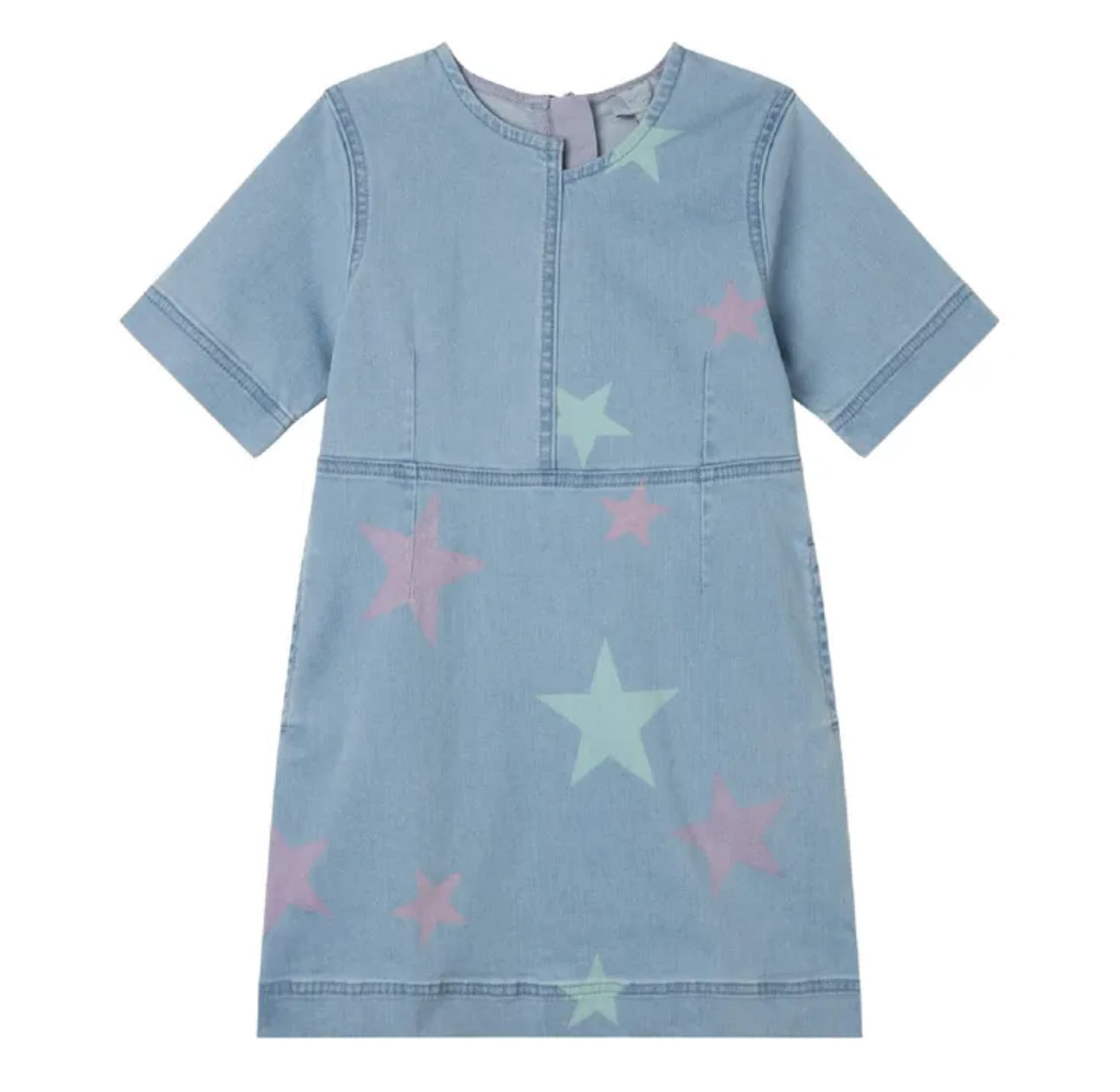 Stella McCartney Kids - Etoile Jean dress | Blue