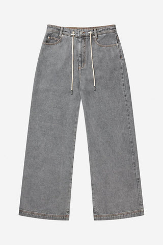 Munthe - Obey Pants in Grey