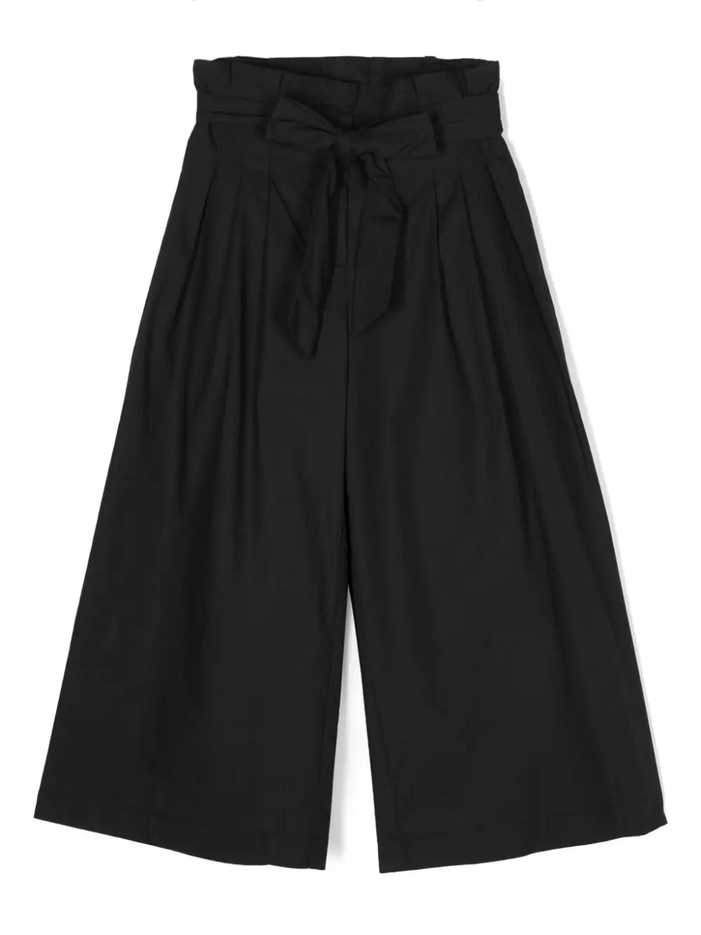 MONNALISA- Solid colour cropped trousers