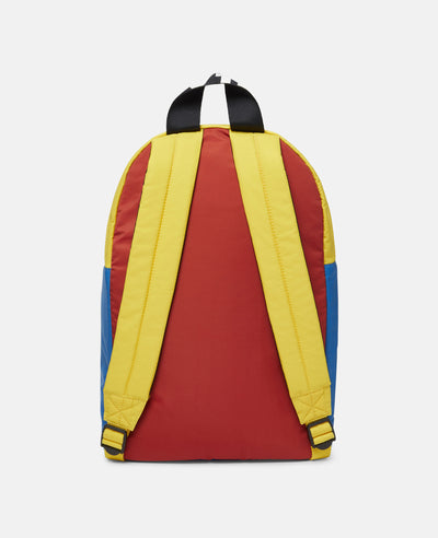 Stella McCartney Kids - Colour Block Logo Backpack