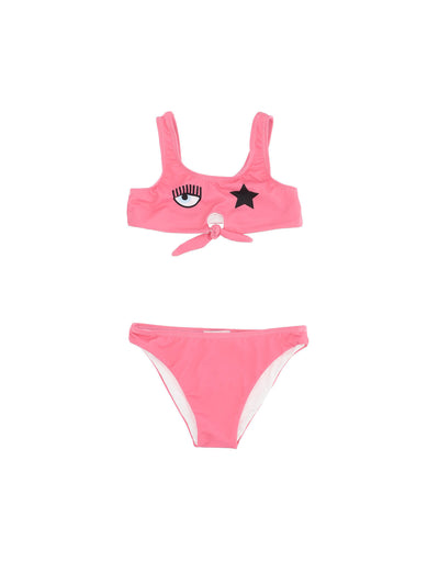 Chiara Ferragni - Eyestar pink bikini