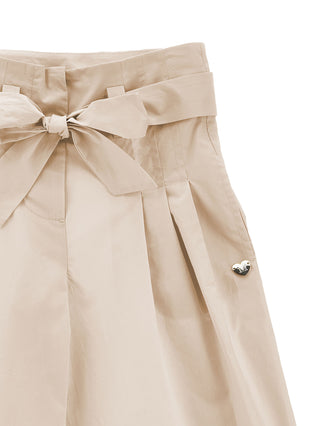 Monnalisa - Flared trousers with bow