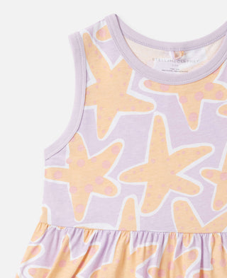 Stella McCartney Kids - Starfish Print Sleeveless Dress