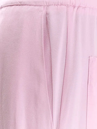 Nude - Elastic Waist Pant in Pink