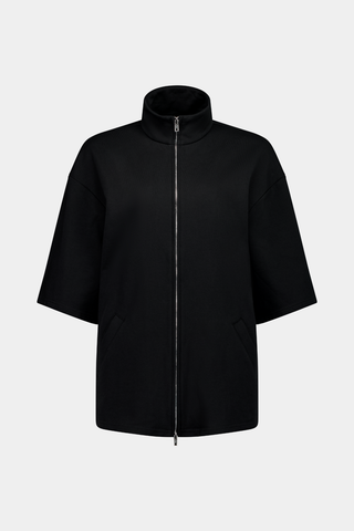 Rebe - Cotton Zip Sweater