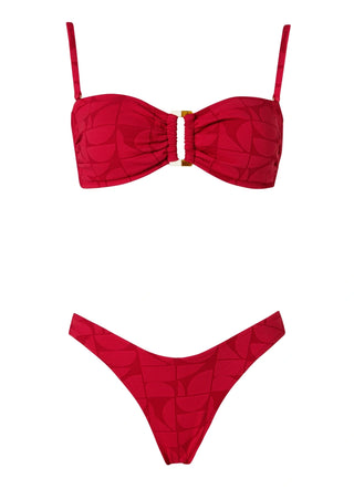 Stefania Frangista - Melita Lipstick Jacquard