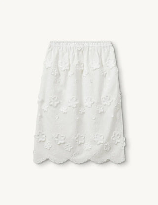 The.garment - FLEUR SLIP SKIRT CREAM