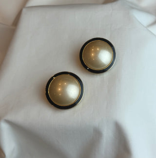 Faux Pearl Earrings