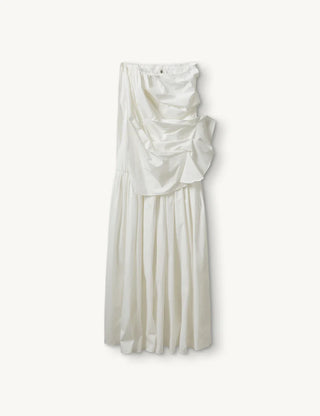 The.garment - BAZAAR DRAPE GOWN WHITE