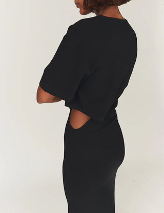 The.garment - MADISON CUT DRESS BLACK