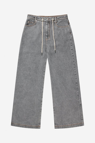 Munthe - Obey Pants in Grey