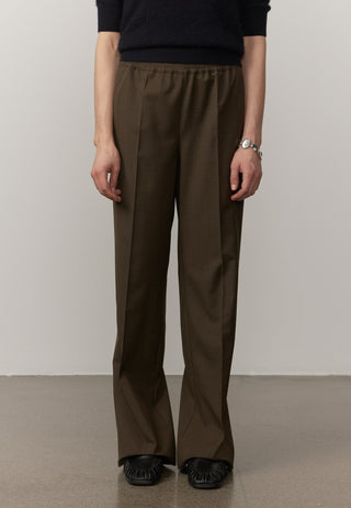 Herskind - Pinky mid waist pants in Khaki