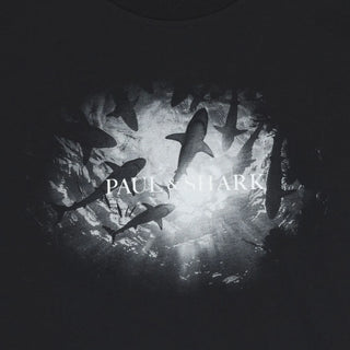 Paul and Shark - Maxi T-Shirt with Shark
