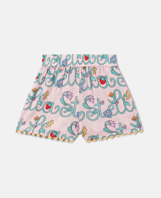 Stella McCartney Kids - Stella Vine Print Shorts
