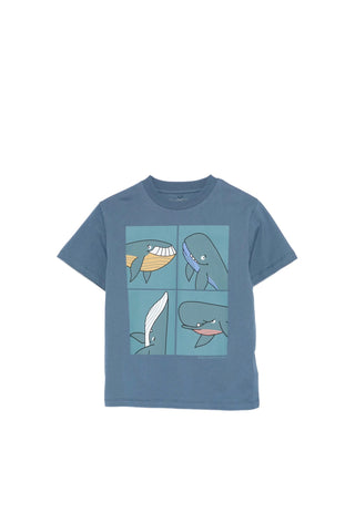 Stella McCartney Kids - T-shirt with Whale