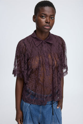 Munthe - Camelly Top in Plum