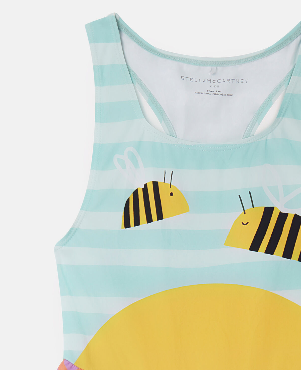 Stella McCartney Kids - Bumblebee Landscape Print Swimsuit