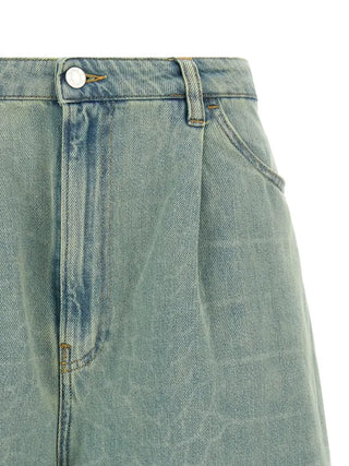 Nude - Laser Denim Shorts Drew