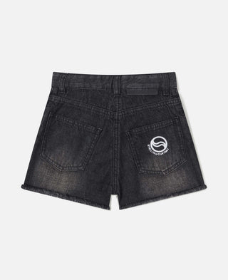 Stella McCartney Kids - Faded Denim Shorts