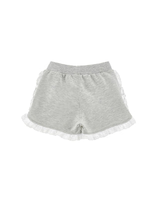 Monnalisa - Shorts with Sangallo Ruffles