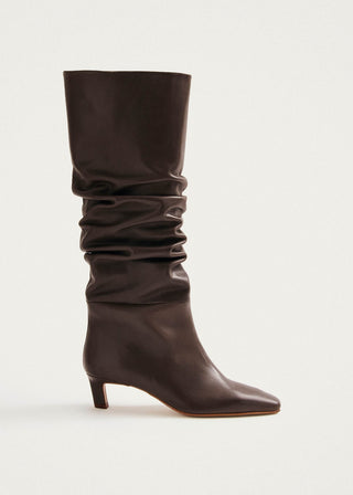 Alohas - Kalila Brown Leather Boots