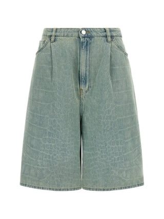Nude - Laser Denim Shorts Drew