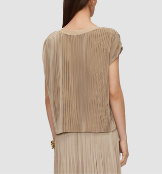 Joseph - Cedre Pleated Satin Top