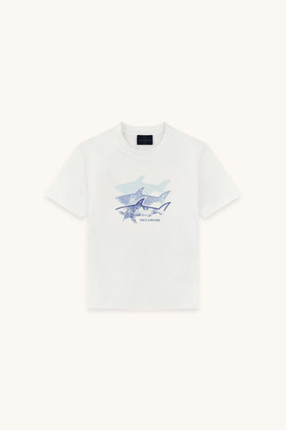 Paul and Shark - T-Shirt With Shark Motif