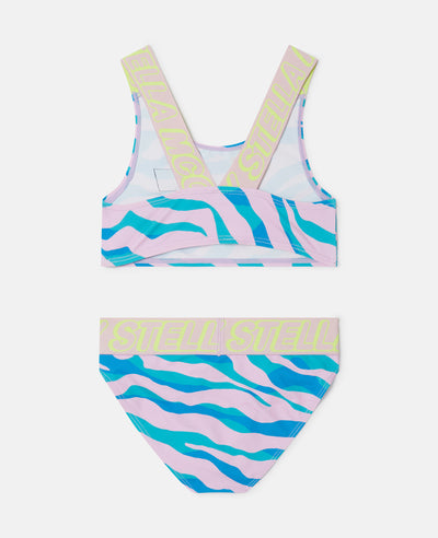 Stella McCartney Kids - Zebra Print Bikini Set