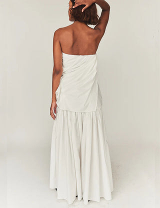 The.garment - BAZAAR DRAPE GOWN WHITE