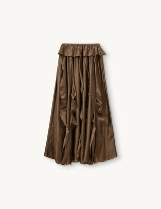The.Garment - Gilian Statement maxi Skirt in Olive