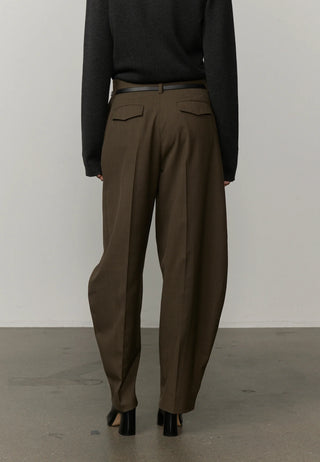 Herskind - Dante MId Waist Pants in Khaki
