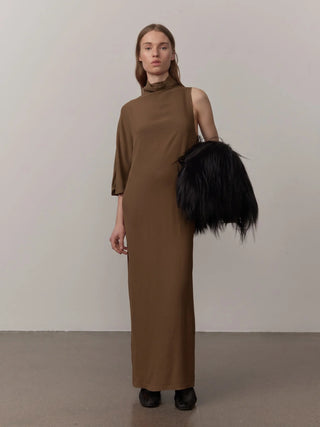 Herskind Ruben Dress in Dark Khaki