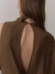 Herskind Ruben Dress in Dark Khaki