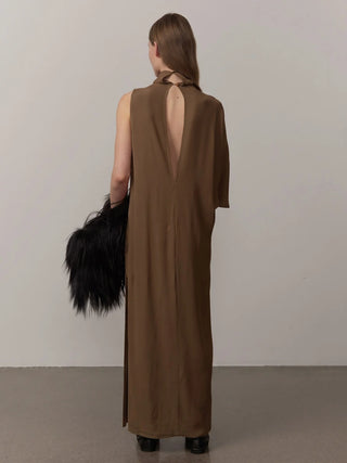 Herskind Ruben Dress in Dark Khaki