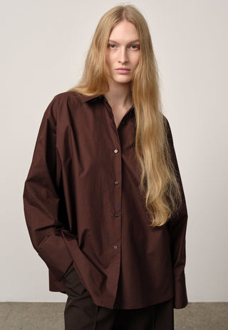 Herskind - Inga Shirt in Coffee Brown