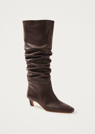 Alohas - Kalila Brown Leather Boots