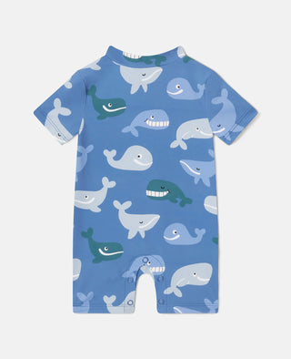 Stella McCartney Kids - Whale Print Shortie Swimsuit