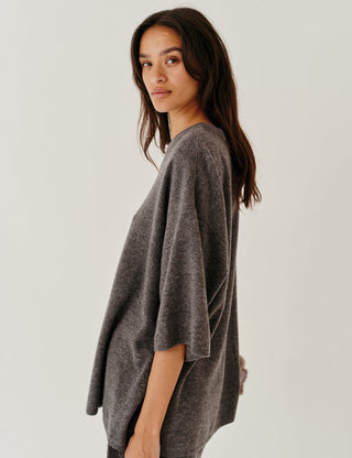 The.Garment - Como Oversize Tee Grey Melange