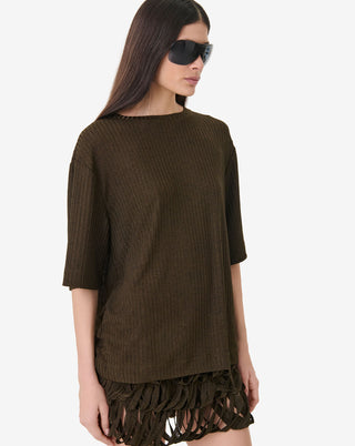 Iro - Ecco Ribbed T-Shirt