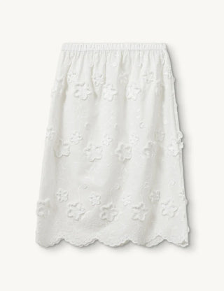 The.garment - FLEUR SLIP SKIRT CREAM