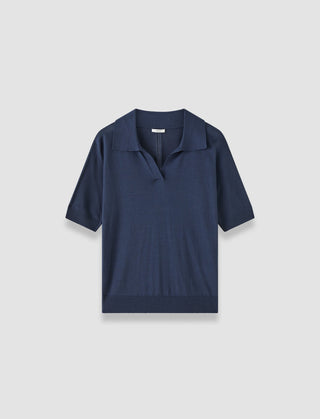 Joseph - Niata Superfine Silk Polo Top