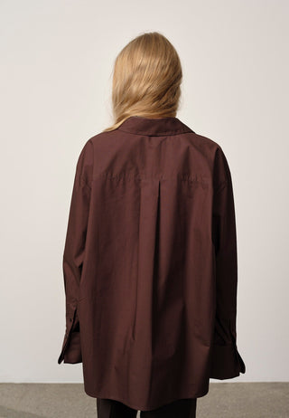 Herskind - Inga Shirt in Coffee Brown