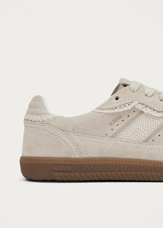Alohas - TB.490 Crochet Cream Leather