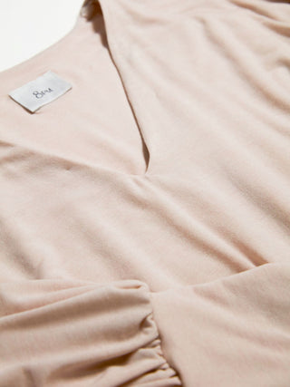 8PM - Orchid Blouse in Cipria Melange