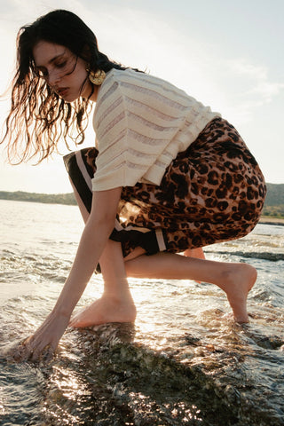 Stefania Frangista - Kloe Leopard Pareo