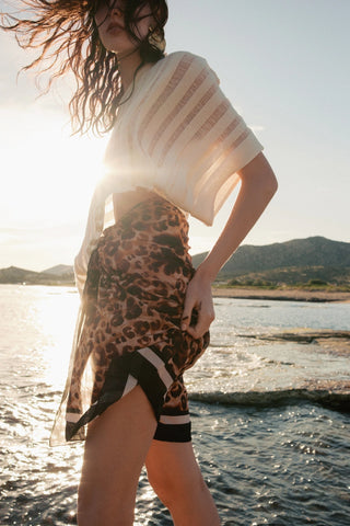 Stefania Frangista - Kloe Leopard Pareo