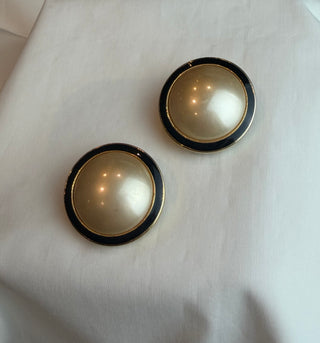 Faux Pearl Earrings